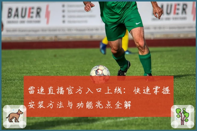 雷速直播官方入口上线：快速掌握安装方法与功能亮点全解